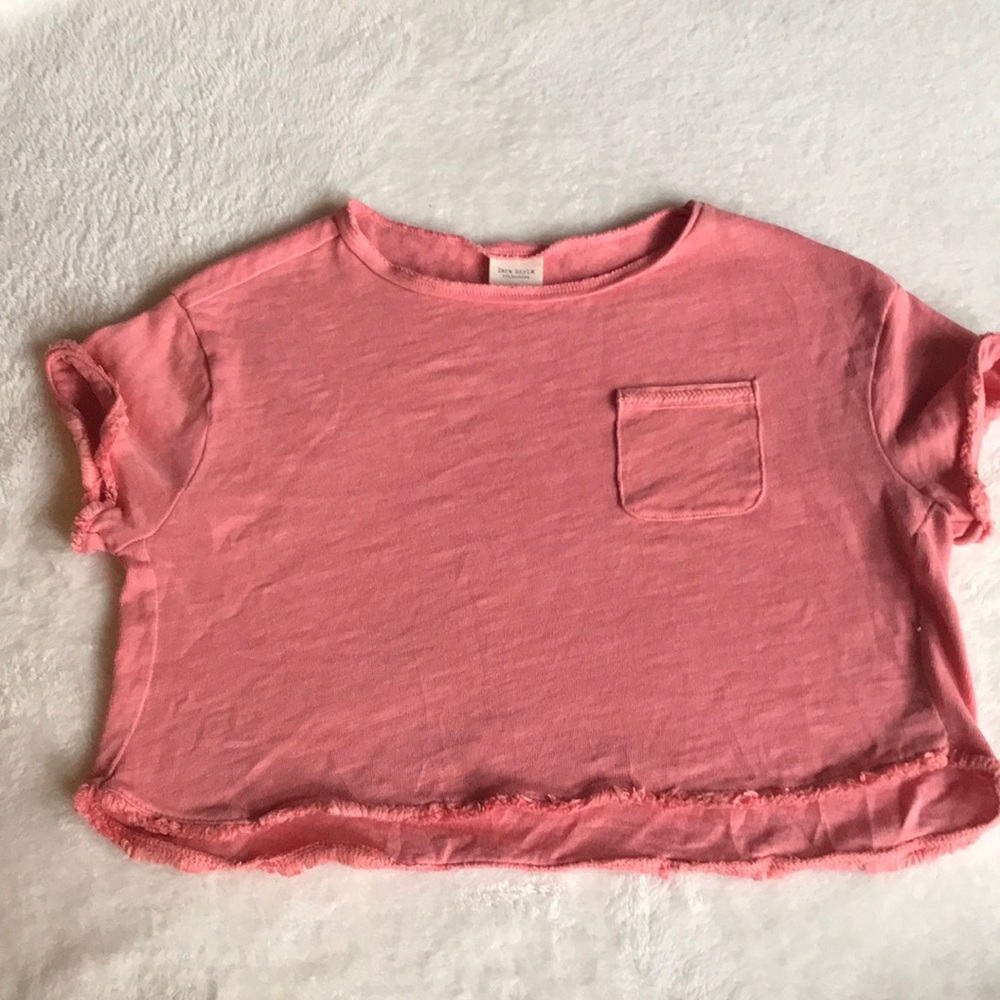 Zara Girls Cropped T-shirt